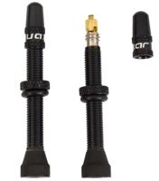 Quaxar Tubeless Valves Universal aluminum black - thumbnail