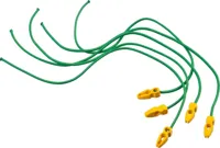 Elastische band met clip 65cm 5 mm - thumbnail