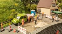 NOCH 16262 H0 Themaset wegwerkzaamheden figuren Kant-en-klaar model - thumbnail