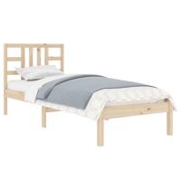 Bedframe massief hout 90x190 cm - thumbnail
