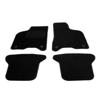 Automatten op maat - zwart stof - Volkswagen Lupo 98-05 en Seat Arosa 97-00