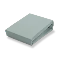 Vandyck jersey soft topperhoeslaken celadon green - thumbnail