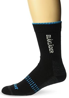 Blåkläder Light Sokken 2191 | Zwart/Neonblauw | Maat 40-44 - 7330509462683