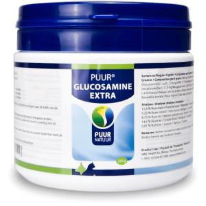 PUUR NATUUR GLUCOSAMINE EXTRA (COMPLEET) VOOR HOND EN KAT 500 GR