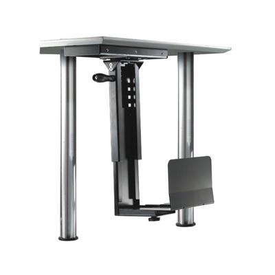Neomounts CPU-D250BLACK CPU-D250BLACK PC-houder Onder tafel Zwart Belastbaar tot: 30 kg