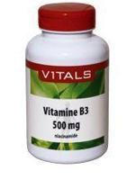 Vitals Vitamine B3 niacinamide 500mg 100 Capsules - thumbnail