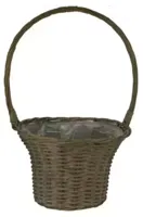 Hengselmand wilg d35h56cm grijs - thumbnail