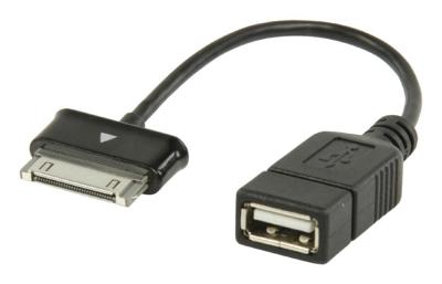 Valueline Vlmp39205b0.20 Usb 2.0 A - Samsung 30-pin Otg Datakabel 0,20 M Valueline Vlmp39205b0.20 Usb 2.0 A - Samsung 30-pin Otg Datakabel 0,20 M