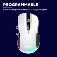 Trust GXT 922 Ybar muis Gamen Rechtshandig USB Type-A Optisch 7200 DPI - thumbnail