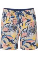 O'Neill zwemshort met all over print blauw/geel - thumbnail