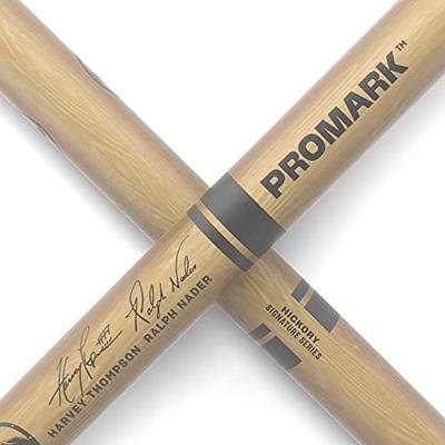 Promark BYOS Hickory marching drumstokken met houten tip