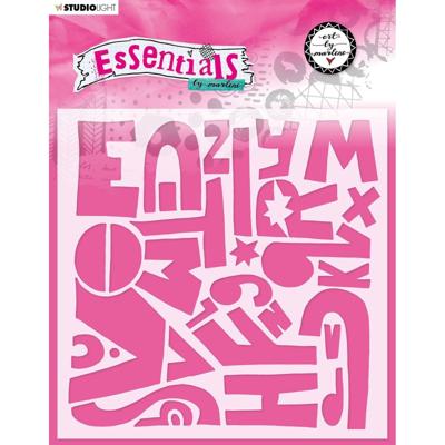 Studio Light • essentials mask sjabloon alfabetically nr.50