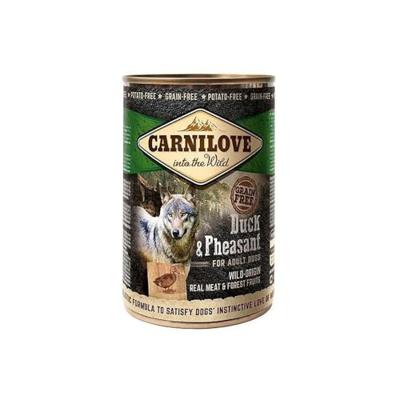 Carnilove eend & fazant natvoer hond (blik) 12 x 400 g