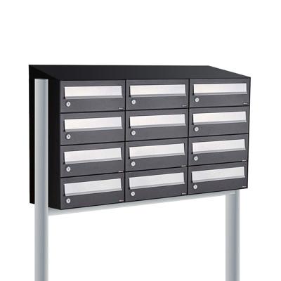 Allux Hive Set 3-Breed, 4-Hoog Met Dak Op Statief Zwart - 40030070_3x4ds Allux Hive Set 3-Breed, 4-Hoog Met Dak Op Statief Zwart - 40030070_3x4ds