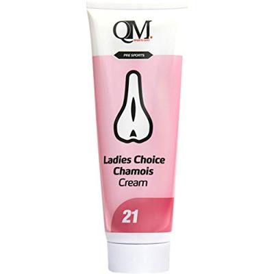 Qm sports care sportscare 21 tube ladies chamois cream 150ml