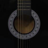 VidaXL Gitaar klassiek beginner en kinderen 3/4 36" zwart - thumbnail