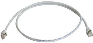 Telegärtner 100008268 RJ45 Netwerkkabel, patchkabel CAT 6A S/FTP 1.50 m Grijs Afgeschermd (dubbel), Snagless, Vlambestendig 1 stuk(s) Telegärtner 100008268 RJ45 Netwerkkabel, patchkabel CAT 6A S/FTP 1.50 m Grijs Afgeschermd (dubbel), Snagless, Vlambestendig 1 stuk(s)