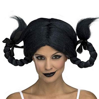 Pruik My Other Me Wednesday Brunette