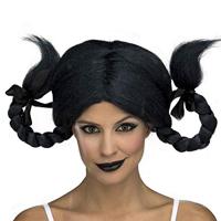 Pruik My Other Me Wednesday Brunette - thumbnail