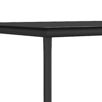 3-delige Tuinset textileen en staal zwart - thumbnail