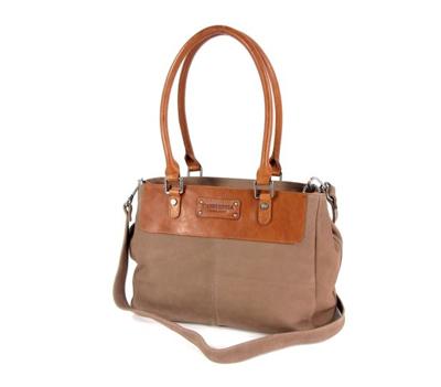 Dames handtas schoudertas LUSSO Hazelnut Dames handtas schoudertas LUSSO Hazelnut