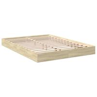 Bedframe zonder matras hout sonoma eikenkleurig 140x200 cm - thumbnail