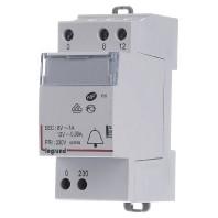 Legrand beltransformator LEXIC, 84x36x66mm, prim 230V, sec 1 8V