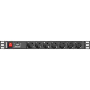 Lanberg PDU-07F-0200-IEC-BK energiedistributie 7 AC-uitgang(en) 1U Zwart Lanberg PDU-07F-0200-IEC-BK energiedistributie 7 AC-uitgang(en) 1U Zwart