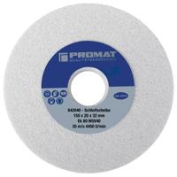 Promat/Tecwerk Slijpmachineschijf | d.150xB25x32mm fijn 80 | vorm A | aluminiumoxide - 4000842042 - thumbnail