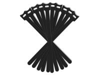 Procab BST112-B Hook & Loop kabelbinders 12x125 mm (10 stuks) - thumbnail