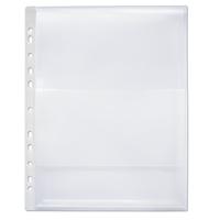 Showtas Oxford A4 PP 200µ glashelder met sluitklep 10 stuks - thumbnail