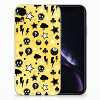 Silicone Back Case Apple iPhone Xr Punk Geel - thumbnail