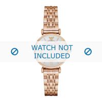 Horlogeband Armani AR1909 Staal Rosé 14mm - thumbnail