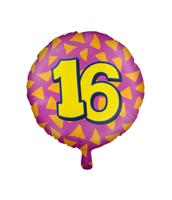 Paperdreams Happy folie ballon - 16 jaar - thumbnail