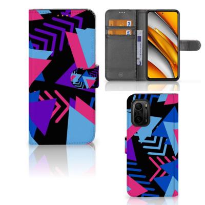 Poco F3 | Xiaomi Mi 11i Book Case Funky Triangle Poco F3 | Xiaomi Mi 11i Book Case Funky Triangle