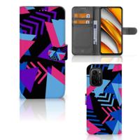 Poco F3 | Xiaomi Mi 11i Book Case Funky Triangle - thumbnail
