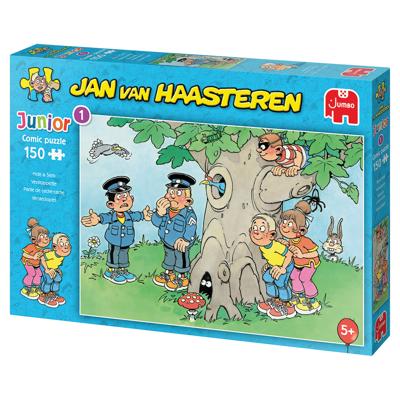 Jumbo Jan van Haasteren Junior puzzel Verstoppertje - 150 stukjes