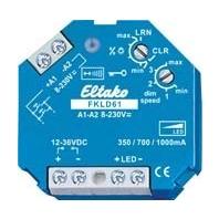 Eltako FKLD61 Dimactor Draadloos 1-kanaals Inbouw (in muur) Schakelvermogen (max.) 30 W Bereik max. (in het vrije veld) 30 m Eltako FKLD61 Dimactor Draadloos 1-kanaals Inbouw (in muur) Schakelvermogen (max.) 30 W Bereik max. (in het vrije veld) 30 m