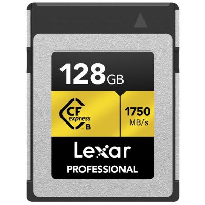 Lexar Pro Gold 128GB CFexpress Type B - R1750/W1500MB/s