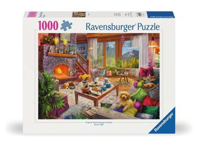 Ravensburger puzzel gezellige hut - 1000 stukjes