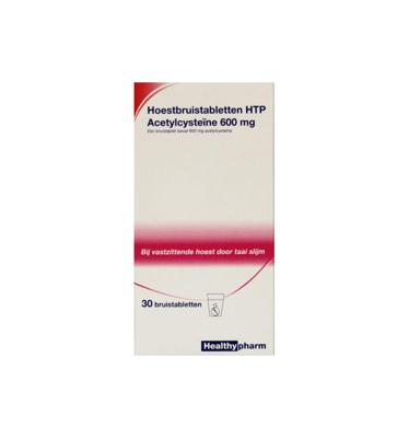 Healthypharm Acetylcysteïne 600mg Bruistabletten 30st