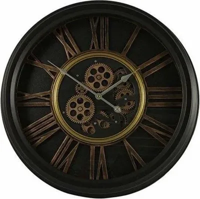 Countryfield wandklok Grant zwart