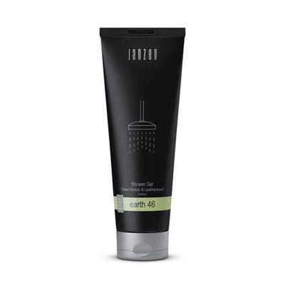 Janzen Earth 46 Shower Gel Green Amber & Leatherwood 250ml