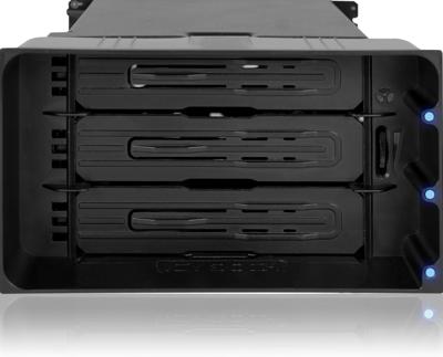 Icy Dock MB830SP-B behuizing voor opslagstations HDD-behuizing Zwart 3.5