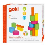 Goki houten balansspel toren, 27dlg. - thumbnail