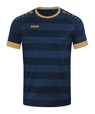 JAKO 4214K Shirt Celtic Melange Km Kids - Navy/Goud - 128
