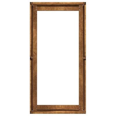 VidaXL Plantenbak roestig 40x80x40 cm weervast staal