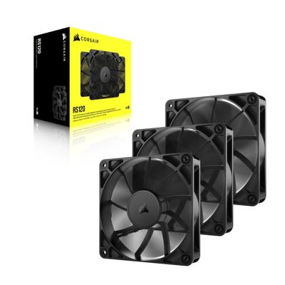 Corsair RS120 Computer behuizing Ventilator 12 cm Zwart 3 stuk(s) Corsair RS120 Computer behuizing Ventilator 12 cm Zwart 3 stuk(s)
