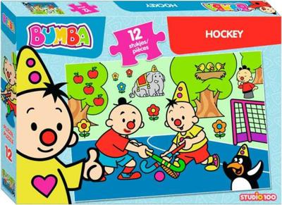 Studio 100 Bumba puzzel - hockey - 12 stukjes Studio 100 Bumba puzzel - hockey - 12 stukjes