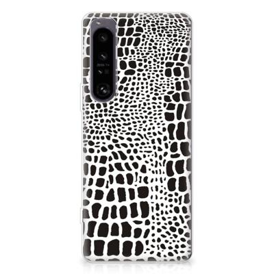 Sony Xperia 1 IV | TPU Hoesje | Slangenprint